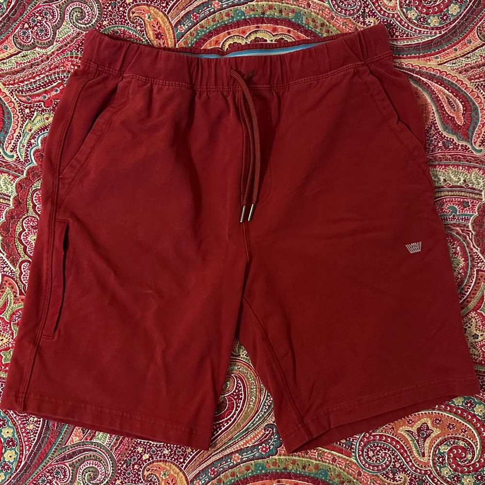 Men's Mack Weldon Ace Sweatshorts, Red - Size M